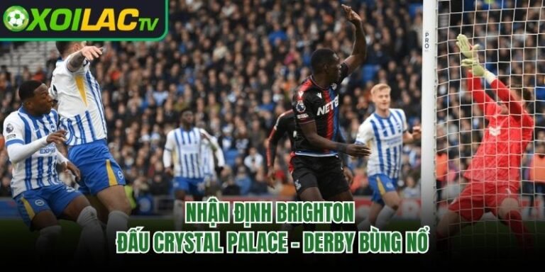 Nhận Định Brighton Đấu Crystal Palace - Derby Bùng Nổ 